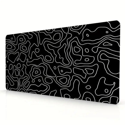 Large Non-Slip Line Pattern Gaming Mouse Mat