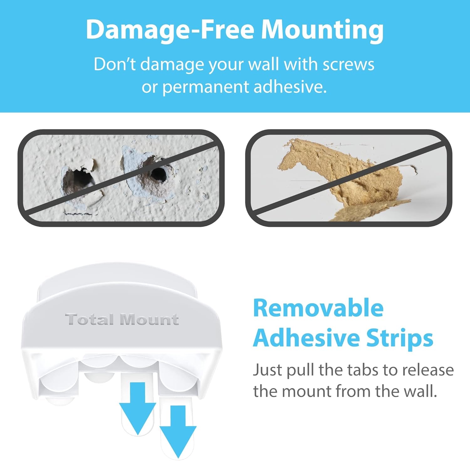 Headphone Hanger Removable Adhesive